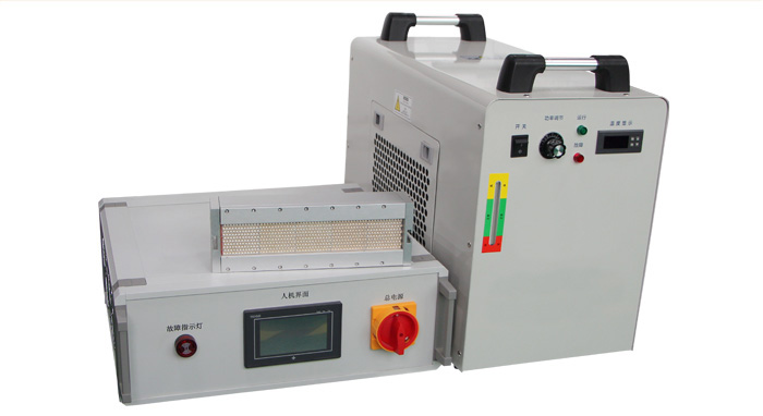 UV LED固化光源設備的三大配置照射頭、水冷機、電源驅動